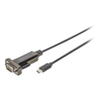 DIGITUS Adapter USB2.0/C -> seriell  D-Sub9 St/St + 1.0m Kab