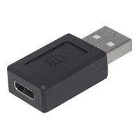 MANHATTAN USB 2.0 Typ C Adapter Typ C-Buchse auf A-Stecker