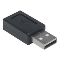 MANHATTAN USB 2.0 Typ C Adapter Typ C-Buchse auf A-Stecker