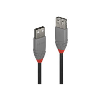 LINDY USB 2.0 Verlängerungskabel Typ A Anthra Line 1m