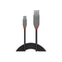 LINDY USB 2.0 Kabel Typ A/Mini-B Anthra Line 5m