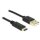 DELOCK Kabel USB 2.0 Typ-A Stecker USB Type-C? 2,0 m schwarz
