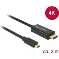 DELOCK Kabel USB Type-C Stecker > HDMI Stecker
