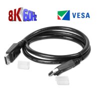 CLUB3D DisplayPort-Kabel 1.4 HBR3 32,4Gb/s   1m 8K60Hz St/St Polybeutel