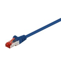 GOOBAY Patch-Kabel CAT6  3,0m blau S/FTP