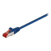 GOOBAY Patch-Kabel CAT6  5,0m blau S/FTP