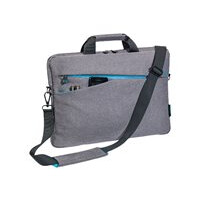 PEDEA Fashion Notebook Tasche 33,8cm 13,3Zoll mit Zusatzfach, grau