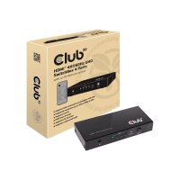 CLUB3D Club 3D SenseVision HDMI 2.0 4K 60Hz UHD Switchbox 4-Port CSV-1370