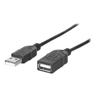 MANHATTAN USB 2.0 Extension Cable, Type-A Male to Type-A...