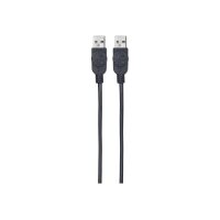 MANHATTAN USB 2.0 Cable, Type-A Male to Type-A Male, 1 m...