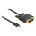 DELOCK Kabel USB Type-C Stecker > DVI 24+1 Stec
