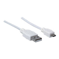 MANHATTAN Kabel MANHATTAN USB 2.0 A-St. > micro-B-St....