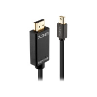 LINDY Kabel Mini DisplayPort/HDMI 4K30 (DP: passiv) 1m...