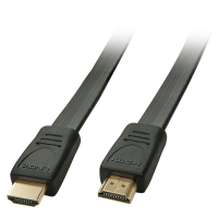 LINDY HDMI High Speed Flachbandkabel 0,5m HDMI 2.0 / HDTV...