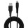 LINDY USB an Lightning Kabel, schwarz 1m