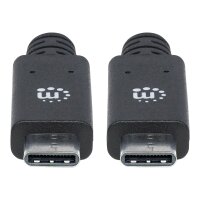 MANHATTAN SuperSpeed+ USB-C Anschlusskabel 1m USB 3.1...