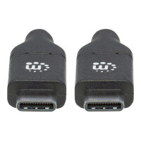 MANHATTAN USB 2.0 Typ C-Anschlusskabel 2m USB Typ...