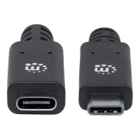 MANHATTAN 3.1 USB-C Verlaengerungskabel 0,5m SuperSpeed+...