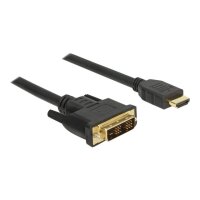DELOCK Kabel DVI 18+1 Stecker > HDMI-A Stecker 2,0m