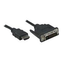 TECHLY HDMI zu DVI-D Kabel 1,8m schwarz