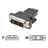 TECHLY Adapter HDMI Buchse 19 polig auf DVI-D 18+1...