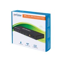 MANHATTAN 1080p 4-Port HDMI Multiviewer Switch mit 4...