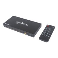 MANHATTAN 1080p 4-Port HDMI Multiviewer Switch mit 4 Eingaengen auf ein Display Videobandbreiten-Ver