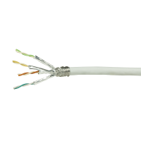 LOGILINK Netzwerk Verlegekabel S/FTP Cat.7, weiß, 100m