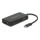 DELOCK Adapter USB Type-C Stecker > VGA / HDMI / DVI / DisplayPort Buchse schwarz
