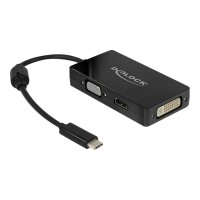 DELOCK Adapter USB Type-C Stecker > VGA / HDMI / DVI...