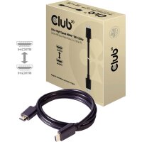 CLUB3D HDMI-Kabel A -> A 2.1 Ultra High Speed 10K HDR 2m retail