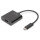 DIGITUS USB Type-C zu HDMI Adapter 4K/30Hz Kabellänge: 195 cm schwarz