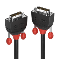 LINDY DVI-D Single Link Kabel 5.00m, Black Line