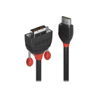 LINDY HDMI an DVI-D Single Link Kabel 1.00m, Black Line