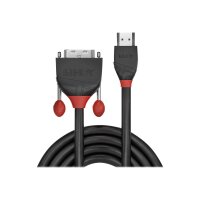 LINDY HDMI an DVI-D Single Link Kabel 2.00m, Black Line