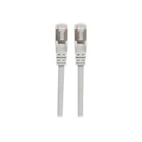 INTELLINET Network Cable, Cat7 Raw Cable, Cat6A Modular plugs, CU, S/FTP, LSOH, 30 m, Gray