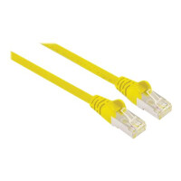 INTELLINET Kabel INTELLINET Netzwerkkabel, Cat6 zertifiziert, CU, S/FTP, LSOH, 0,5 m, [ye]