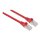 INTELLINET Network Cable, Cat7 Raw Cable, Cat6A Modular plugs, CU, S/FTP, LSOH, 1 m, Red