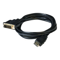 CLUB3D HDMI Adapterkabel 2m HDMI zu DVI-D bidirektional...