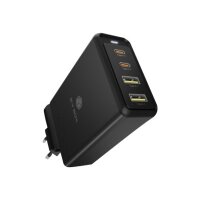 RAIDSONIC Steckerladegerät IcyBox für USB Power Delivery 4 Ports