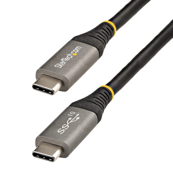 STARTECH.COM 1m USB-C Kabel 10Gbit/s - USB-IF zertifiziertes USB-C Kabel - USB 3.1/3.2 Gen 2 Typ-C K