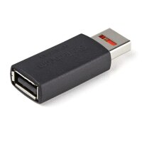 STARTECH.COM USB-Datenblocker - Secure Charge USB-Kondom - keine Datenübertragung - Adapter für Hand