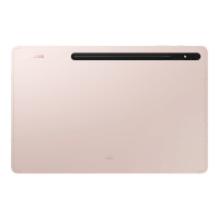 SAMSUNG Galaxy Tab S8+ pink gold Wi-Fi 31,5cm (12,4"") Snapdragon 8 Gen 1 8GB 256GB Android