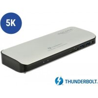 DELOCK Thunderbolt 3 Dockingstation 5K - HDMI / USB 3.0 / USB-C / SD / LAN Delock