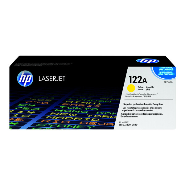 HP 122A Gelb LaserJet Tonerpatrone (Q3962A)
