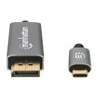 MANHATTAN 8K@60Hz USB-C auf DisplayPort 1.4 Adapterkabel 3m