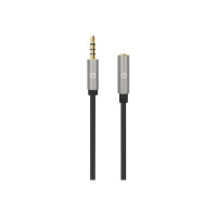 IC INTRACOM MANHATTAN Audio-Verlängerungskabel Aux / 3,5 mm Klinke 1m