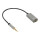 IC INTRACOM MANHATTAN Headset-Adapterkabel mit Aux Y-Audiosplitter 20cm