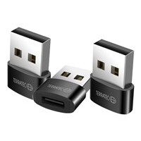 TERRATEC Connect C20 - USB-Adapter - USB Typ A (M) zu USB-C (W) - USB 3,1 (Packung mit 3) (387824)