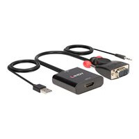 LINDY Konverter VGA & Audio an HDMI